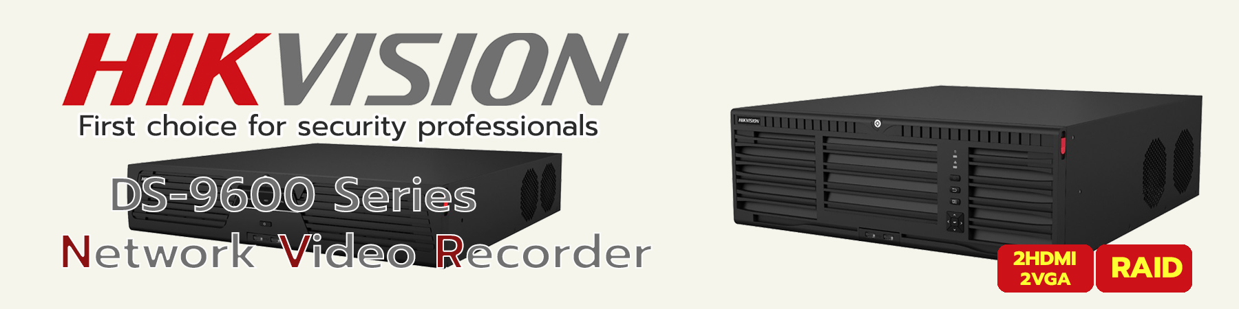 Hikvision RAID NVR, Hikvision RAID Network Video Recorder, เครื่องบันทึก Hikvision RAID NVR, Hikvision RAID NVR